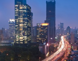 Shanghai blue hour